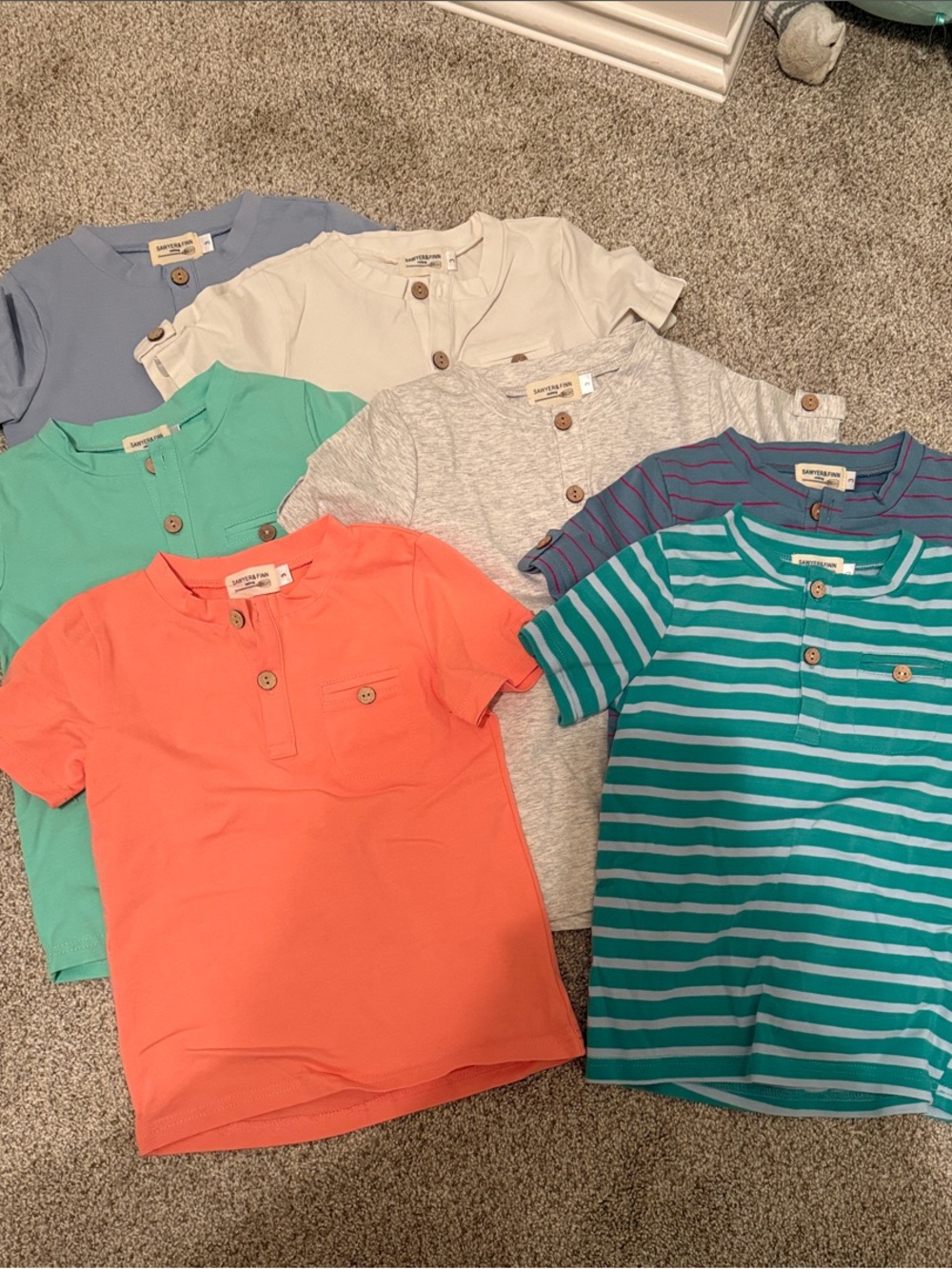 Sawyer&finn lot of 7 t-shirts